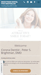 Mobile Screenshot of brightmandental.com